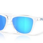 OAKLEY 9508 01 FROGSKINS S POLISH BLK/PRIZMA SAPPH