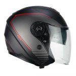 CGM 160G JAD RIDE NERO ROSSO OPACO