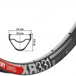 OBRUČ DT SWISS XR331 32H 29'' 622-20
