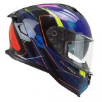 CGM 363G SHOT RACE BLU VIOLA ROSSO