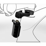 STIX HEADSET SPACER MOUNT WITH 10MM SPACER BLK