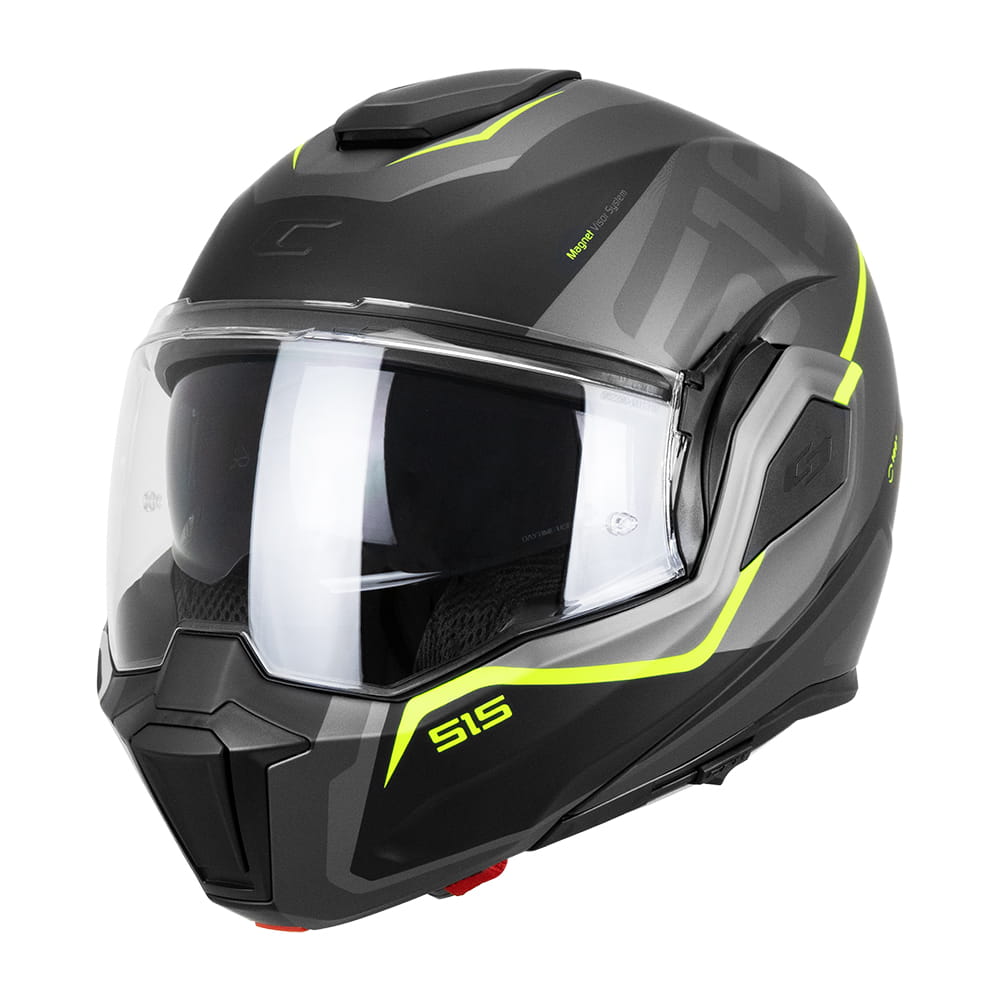 CGM 515S VERSO RACE NERO GIALLO FLUO OPACO