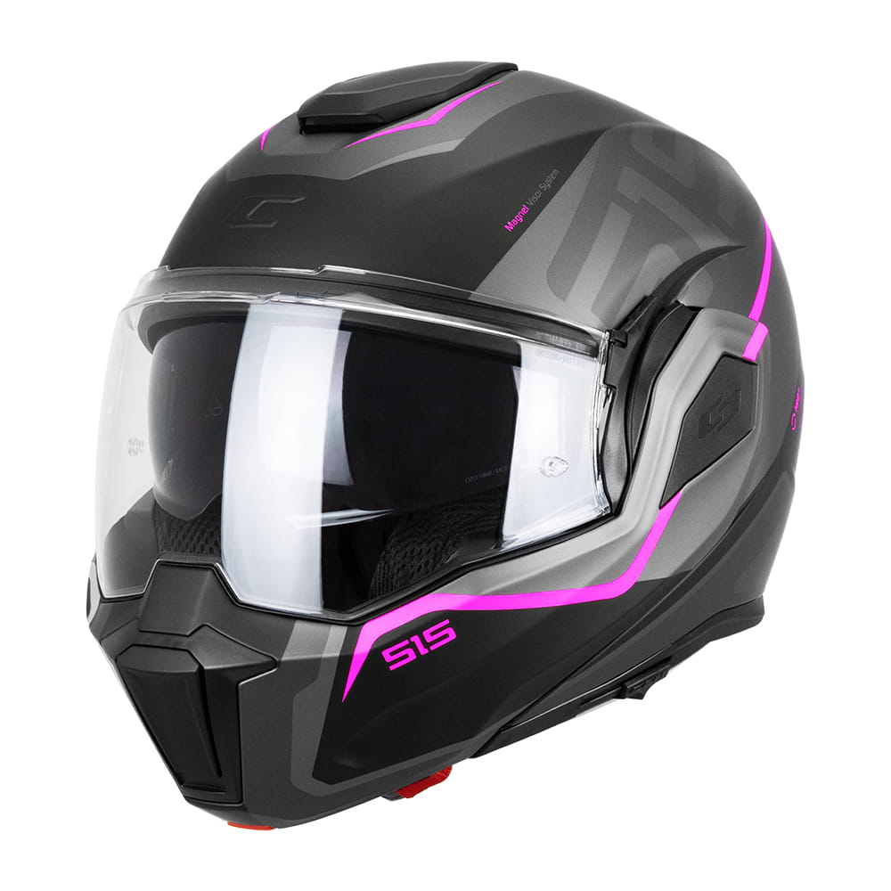 CGM 515S VERSO RACE NERO FUCSIA FLUO OPACO